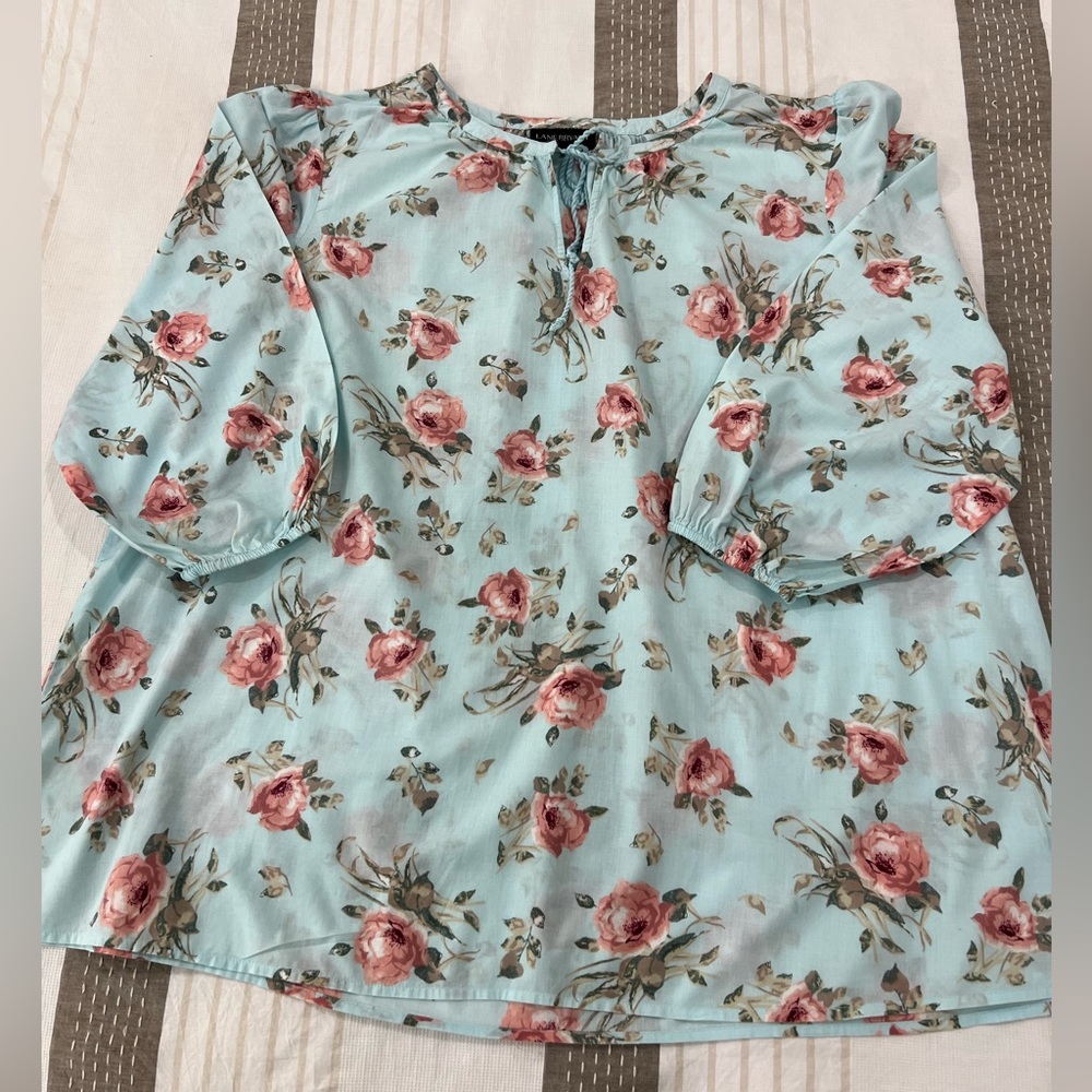 Lane Bryant cotton tunic
